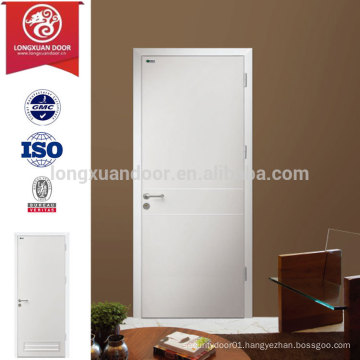 Laminated interior bedroom single door wood design